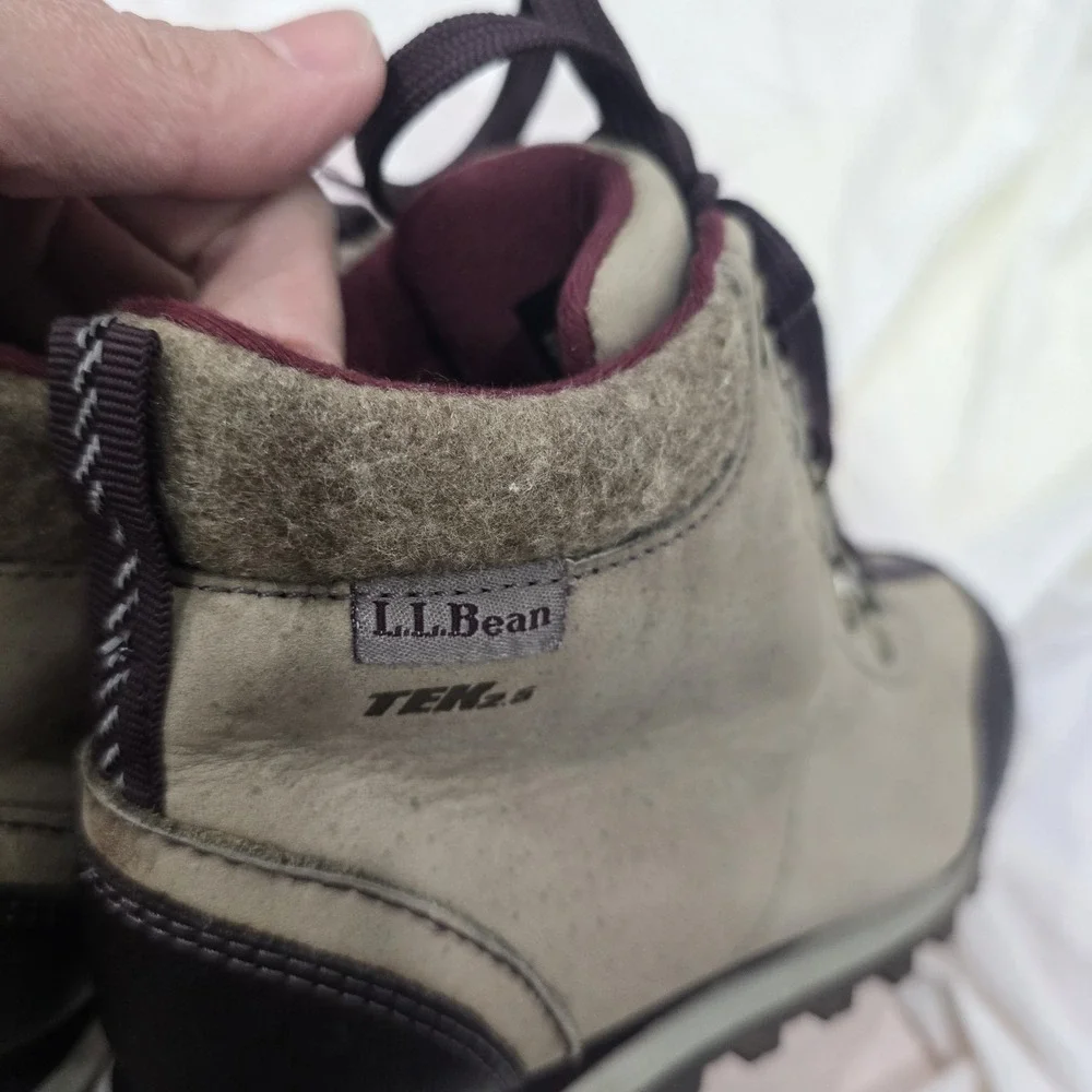 L.L.Bean Kids Snow Sneaker Boots Waterproof Primaloft 200g Multicolor Size 1‎